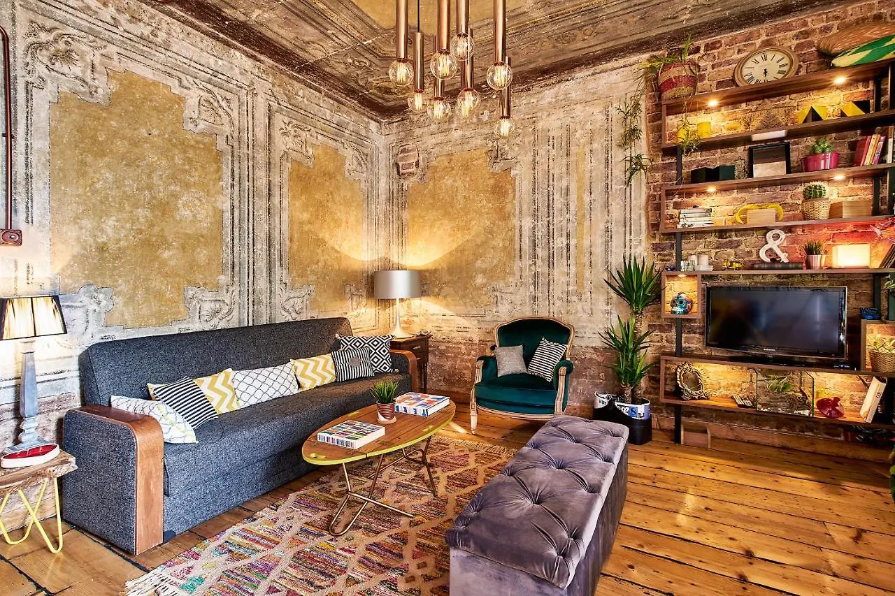 19Th Century Luxury Loft In Galata Lägenhet Istanbul Turkiet