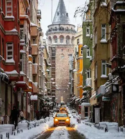 19Th Century Luxury Loft In Galata Lägenhet Istanbul